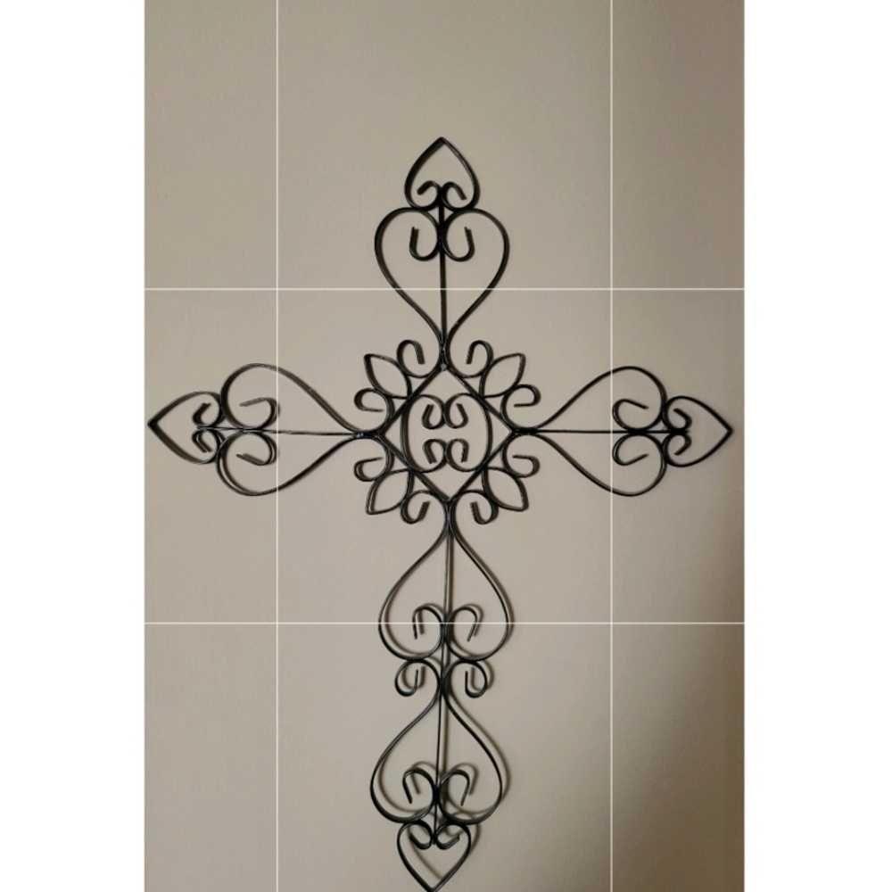 COPY - COPY - Metal Cross Wall Decor